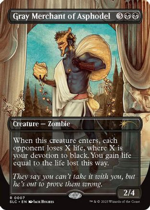 Gray Merchant of Asphodel [Secret Lair Countdown Kit] Foil