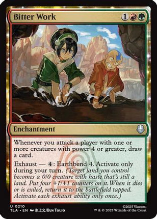 Bitter Work [Avatar: The Last Airbender] Foil