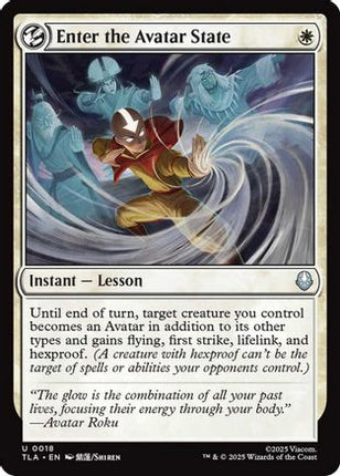 Enter the Avatar State [Avatar: The Last Airbender] Foil