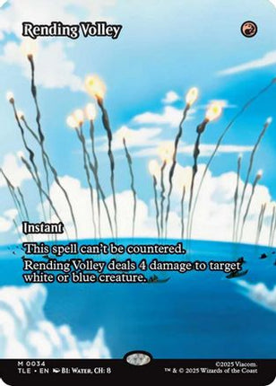 Rending Volley (Borderless) [Avatar: The Last Airbender: Eternal-Legal] Foil