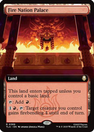 Fire Nation Palace (Extended Art) [Avatar: The Last Airbender] Foil