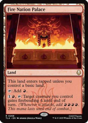 Fire Nation Palace [Avatar: The Last Airbender] Foil