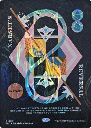 Narset's Reversal (Halo Foil) [Secret Lair Countdown Kit] Foil