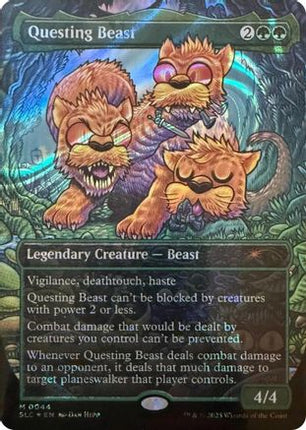 Questing Beast (Halo Foil) [Secret Lair Countdown Kit] Foil
