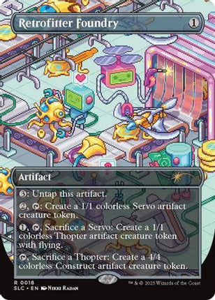 Retrofitter Foundry [Secret Lair Countdown Kit] Foil
