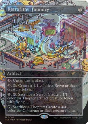 Retrofitter Foundry (Halo Foil) [Secret Lair Countdown Kit] Foil