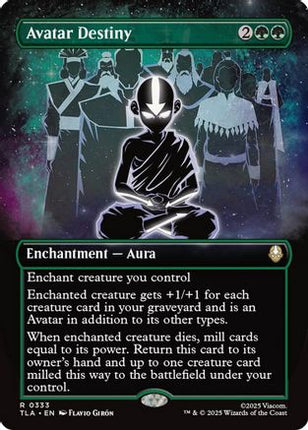 Avatar Destiny (Borderless) [Avatar: The Last Airbender] Foil