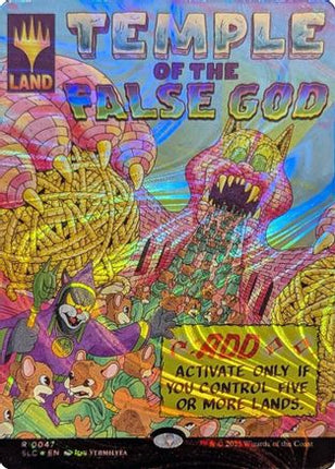 Temple of the False God (Halo Foil) [Secret Lair Countdown Kit] Foil