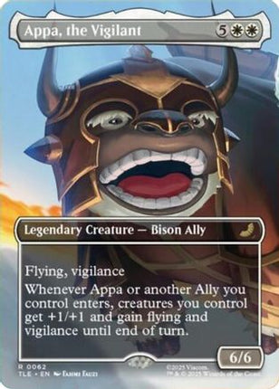Appa, the Vigilant (Borderless) [Avatar: The Last Airbender: Eternal-Legal] Foil