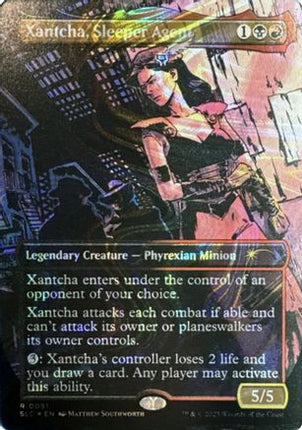 Xantcha, Sleeper Agent (Halo Foil) [Secret Lair Countdown Kit] Foil