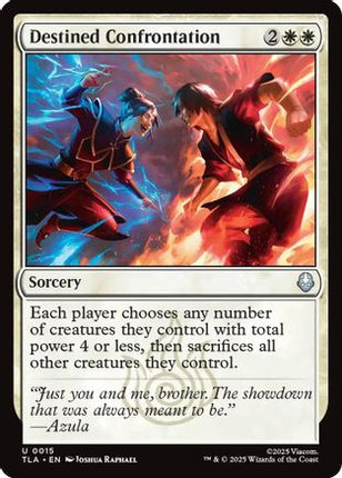 Destined Confrontation [Avatar: The Last Airbender] Foil