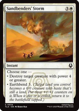 Sandbenders' Storm [Avatar: The Last Airbender] Foil