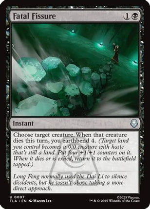 Fatal Fissure [Avatar: The Last Airbender] Foil