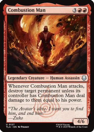 Combustion Man [Avatar: The Last Airbender] Foil