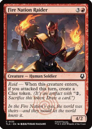 Fire Nation Raider [Avatar: The Last Airbender] Foil