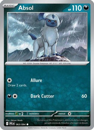 Absol - 63/null [ME02: Phantasmal Flames] Reverse Holofoil