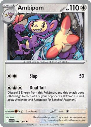 Ambipom - 079/094 [ME02: Phantasmal Flames] Reverse Holofoil