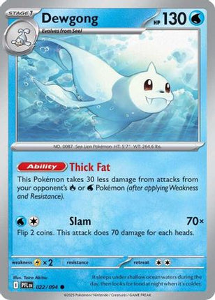 Dewgong - 022/094 [ME02: Phantasmal Flames] Reverse Holofoil