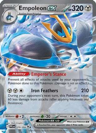 Empoleon ex - 070/094 [ME02: Phantasmal Flames] Holofoil