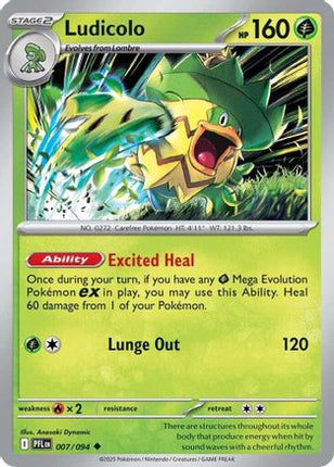 Ludicolo - 007/094 [ME02: Phantasmal Flames]