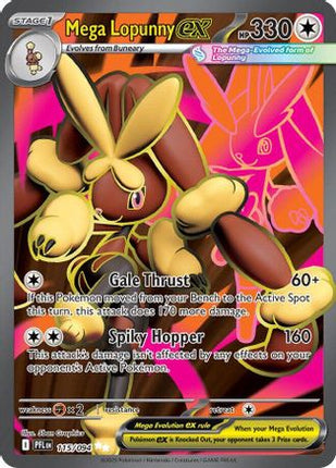 Mega Lopunny ex - 115/094 [ME02: Phantasmal Flames] Holofoil
