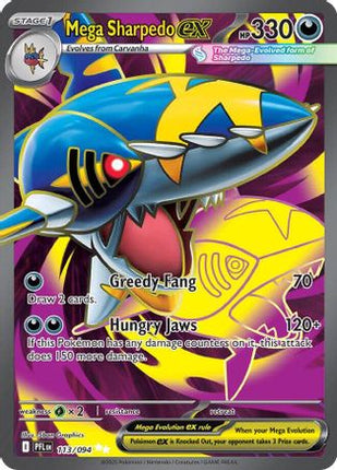 Mega Sharpedo ex - 113/094 [ME02: Phantasmal Flames] Holofoil