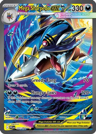 Mega Sharpedo ex - 127/094 [ME02: Phantasmal Flames] Holofoil