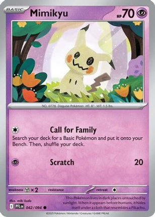 Mimikyu - 42/null [ME02: Phantasmal Flames] Reverse Holofoil