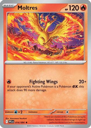 Moltres - 14/null [ME02: Phantasmal Flames] Holofoil