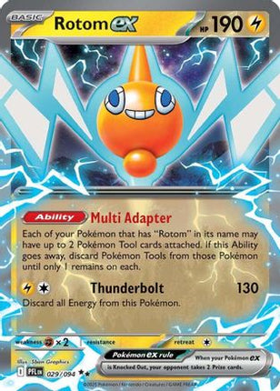 Rotom ex - 029/094 [ME02: Phantasmal Flames] Holofoil