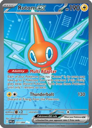 Rotom ex - 111/094 [ME02: Phantasmal Flames] Holofoil