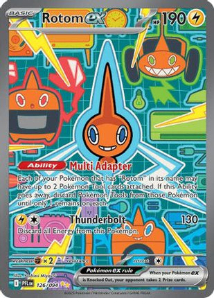 Rotom ex - 126/094 [ME02: Phantasmal Flames] Holofoil