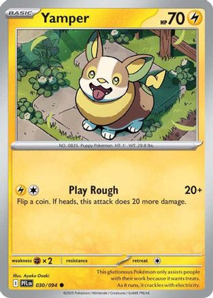 Yamper - 030/094 [ME02: Phantasmal Flames] Reverse Holofoil