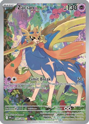 Zacian - 100/094 [ME02: Phantasmal Flames] Holofoil