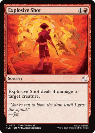 Explosive Shot (0279) [Avatar: The Last Airbender: Eternal-Legal]