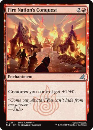 Fire Nation's Conquest (0281) [Avatar: The Last Airbender: Eternal-Legal]