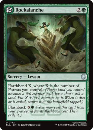 Rockalanche [Avatar: The Last Airbender] Foil