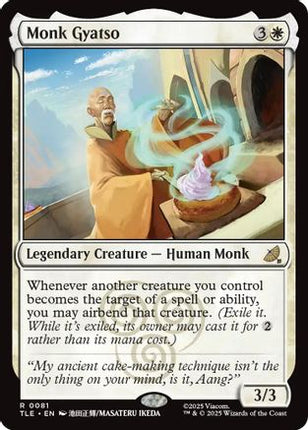 Monk Gyatso [Avatar: The Last Airbender: Eternal-Legal] Foil