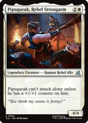 Pipsqueak, Rebel Strongarm [Avatar: The Last Airbender: Eternal-Legal] Foil