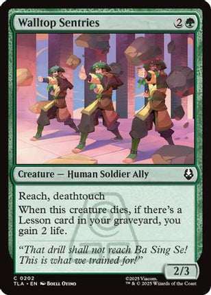 Walltop Sentries [Avatar: The Last Airbender] Foil