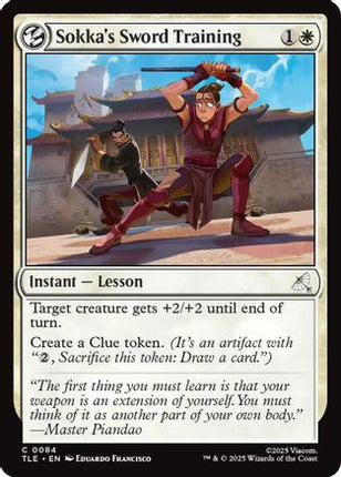 Sokka's Sword Training [Avatar: The Last Airbender: Eternal-Legal] Foil