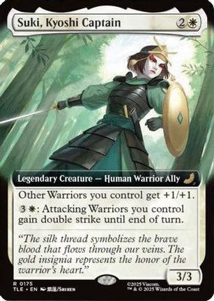 Suki, Kyoshi Captain (Extended Art) [Avatar: The Last Airbender: Eternal-Legal] Foil