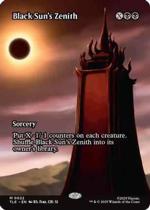 Black Sun's Zenith (Borderless) [Avatar: The Last Airbender: Eternal-Legal] Foil