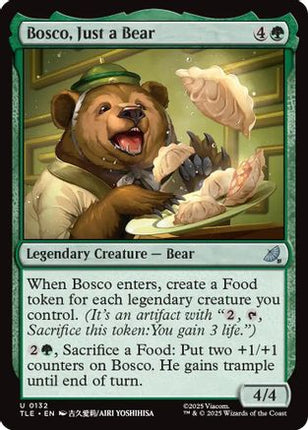 Bosco, Just a Bear [Avatar: The Last Airbender: Eternal-Legal] Foil