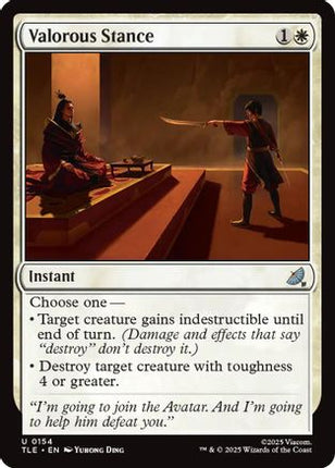 Valorous Stance [Avatar: The Last Airbender: Eternal-Legal]