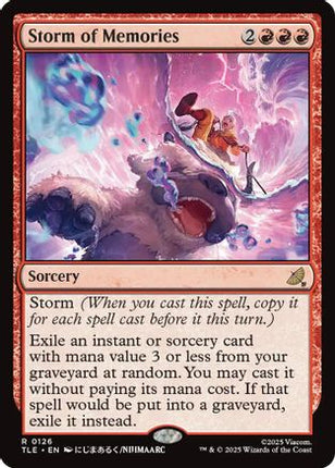Storm of Memories [Avatar: The Last Airbender: Eternal-Legal] Foil