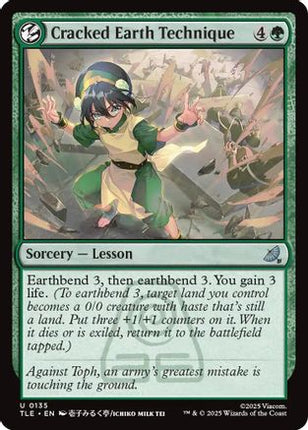 Cracked Earth Technique [Avatar: The Last Airbender: Eternal-Legal] Foil