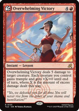 Overwhelming Victory [Avatar: The Last Airbender: Eternal-Legal] Foil