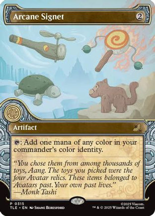 Arcane Signet (Showcase) [Avatar: The Last Airbender: Eternal-Legal]