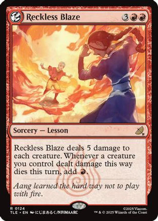 Reckless Blaze [Avatar: The Last Airbender: Eternal-Legal] Foil